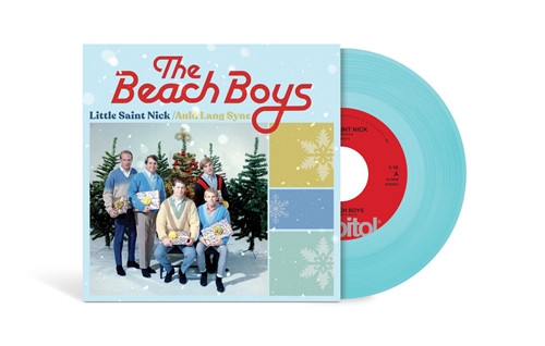 Picture of LITTLE SAINT NICK( 7 INCH SINGLE)(LP)  by THE BEACH BOYS