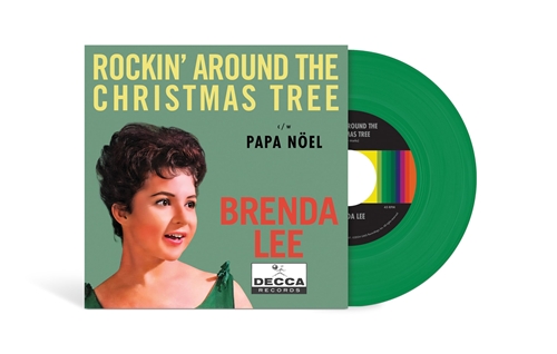 Picture of ROCKIN AROUND THE CHRISTMAS TREE (7 INCH SINGLE)(LP)  by LEE BRENDA