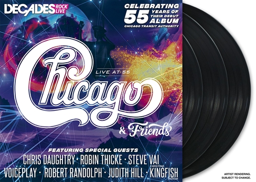 Picture of LIVE AT 55 (3LP)  by CHICAGO AND FRIENDS