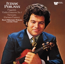 Picture of Paganini: Violin Concerto No. 1 - Sarasate: Carmen Fantasy (LP)  by Itzhak Perlman