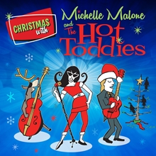 Picture of Christmas With Michelle Malone And The Hot Toddies (Red Lp) (LP)  by Michelle Malone