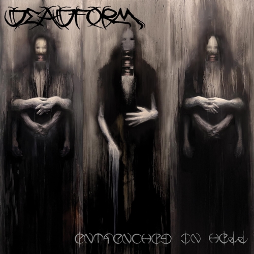 Picture of Entrenched In Hell (Limited Royal Blue W/ Black Splatter Vinyl) (LP) by Deadform