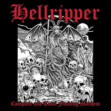 Picture of Complete & Total Fucking Mayhem (LP) by Hellripper