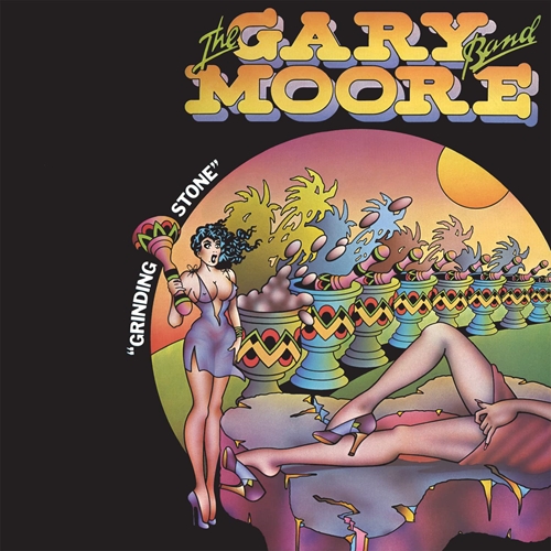 Picture of Grinding Stone (Flaming Coloured Vinyl)  by Gary Moore Band