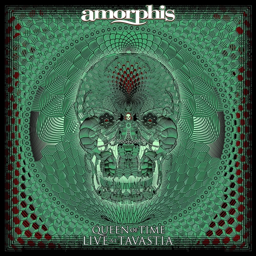 Picture of Queen Of Time (Live At Tavastia 2021) (2LP Green Blackdust in Gatefold with Signed insert)  by Amorphis