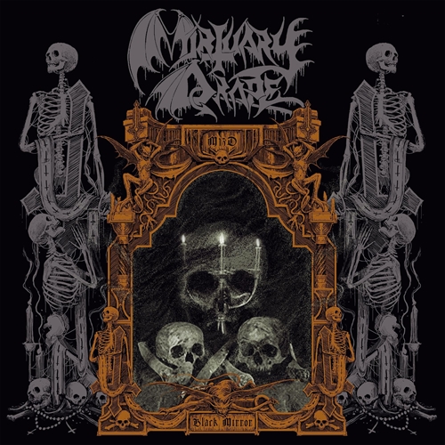 Picture of Black Mirror ( Grey Vinyl Lp ) (LP)  by Mortuary Drape