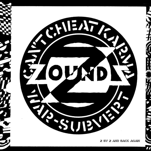 Picture of Can'T Cheat Karma / War / Subvert (LP)  by Zounds