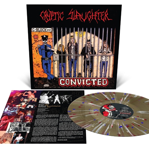 Picture of Convicted (Coloured Vinyl) (LP)  by Cryptic Slaughter