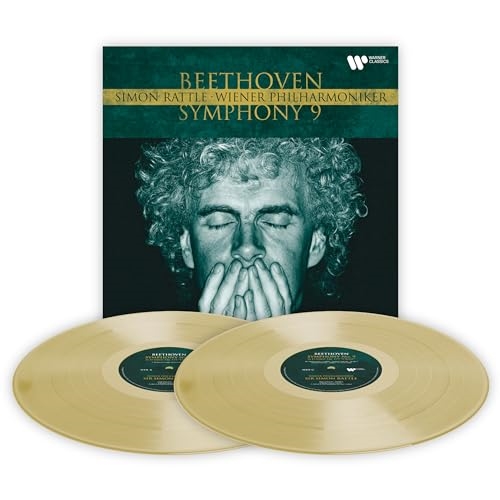 Picture of Beethoven: Symphony No. 9 "Choral" - for RSD 2024 [200th anniversary of the world premiere in Vienna on 7 May 1824](Red & Gold Vinyl)(2LP)  by Wiener Philharmoniker / Simon Rattle