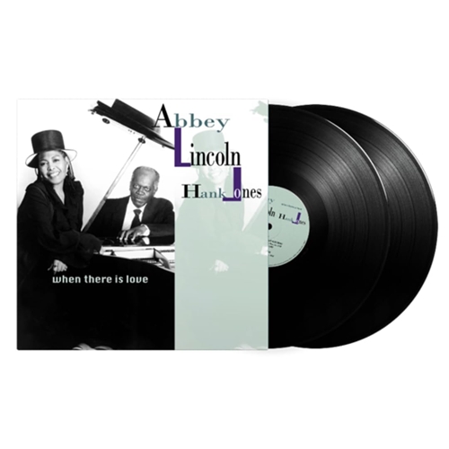 Picture of WHEN THERE IS LOVE (2LP)  by LINCOLN ABBEY & HANK JONE