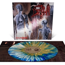 Picture of Human (Remastered Reissue) (Bone White, Blue Jay, Gold Tri Color W/ Splatter) (LP)  by Death