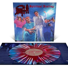 Picture of Spiritual Healing (Reissue) (Red, Cyan Blue, Black Tri Color With Splatter) (LP)  by Death