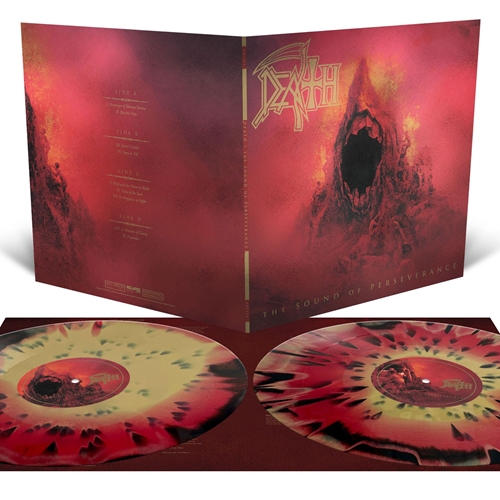 Picture of The Sound Of Perseverance (Black, Red, Gold Tri Color With Splatter) (LP)  by Death