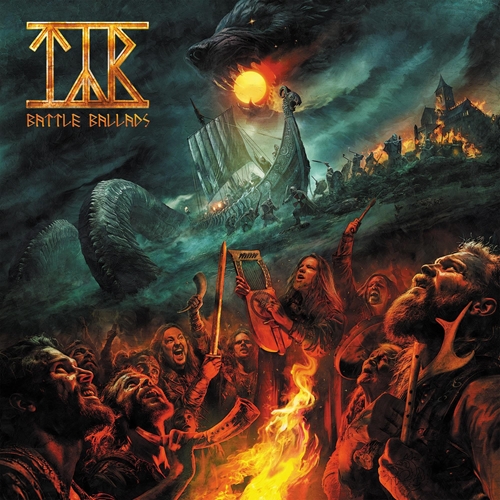 Picture of Battle Ballads (Sea Blue Smoke Vinyl) (LP)  by Tyr