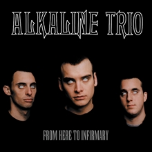 Picture of From Here to Infirmary (Black & Red Splatter Vinyl)(LP)  by Alkaline Trio