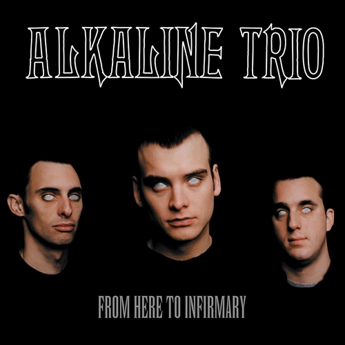 Picture of From Here to Infirmary (Black & Red Splatter Vinyl)(LP)  by Alkaline Trio