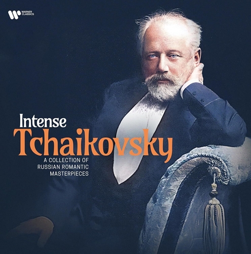 Picture of Intense Tchaikovsky: a collection of Russian romantic masterpieces (LP)  by Classical Composer Compilation