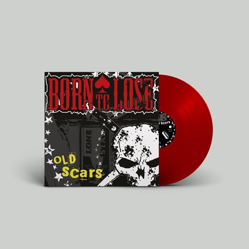 Picture of Old Scars (Transparent Red Vinyl) (LP)  by Born To Lose