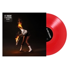 Picture of ALL BORN SCREAMING (Red LP)  by ST VINCENT