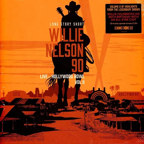 Picture of Long Story Short: Willie Nelson 90: Live At The Hollywood Bowl Vol. 2 (Rsd) (LP) by VARIOUS