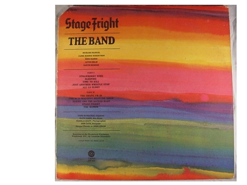 Picture of STAGE FRIGHT(LP)  by BAND,THE