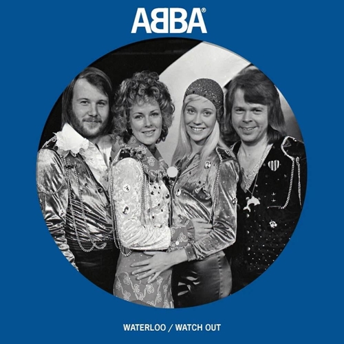 Picture of WATERLOO / WATCHOUT (7 INCH)(LP)  by ABBA