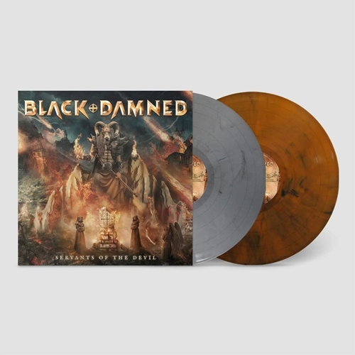 Picture of SERVANTS OF THE DEVIL (GREY & ORANGE VINYL)