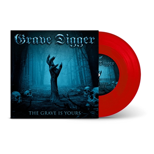 Picture of THE GRAVE IS YOURS (TRANSPARENT RED 7")