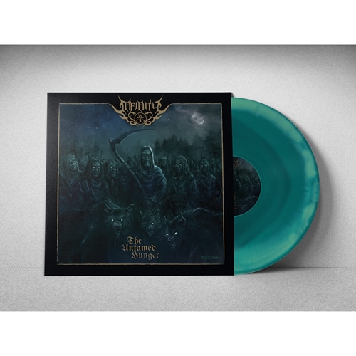 Picture of THE UNTAMED HUNGER (OPAQUE MINT / TRANSPARENT SEA BLUE SWIRL VINYL +16 PAGE CD BOOKLET & A2 POSTER)