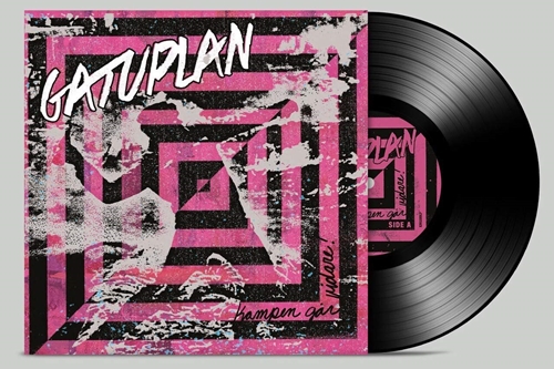 Picture of Kampen Går Vidare! - LP Black + Pink 7inch