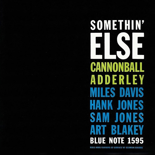 Picture of SOMETHIN ELSE (BLUE NOTE)(LP)  by CANNONBALL ADDERLEY