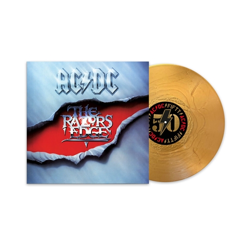 Picture of The Razors Edge (50th Anniversary Gold Color Vinyl) (LP)  by AC/DC