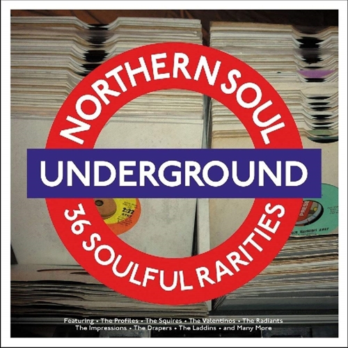 Picture of NORTHERN SOUL UNDERGROUND  red vinyl