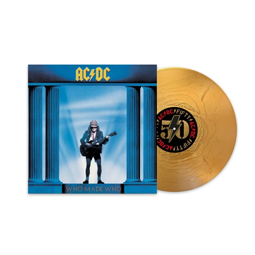 Picture of Who Made Who (50th Anniversary Gold Color Vinyl) (LP)  by AC/DC