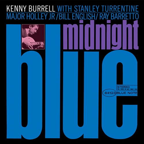 Picture of MIDNIGHT BLUE (LP)  by KENNY BURRELL