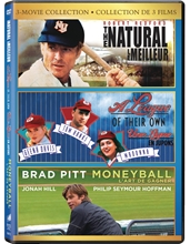 Picture of A League of Their Own (1992) / Moneyball (2011) / Natural (Bilingual) [DVD]