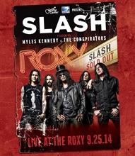 Picture of LIVE AT ROXY 9/25/14(DVD) by SLASH FT KENNEDY,MYLES & T