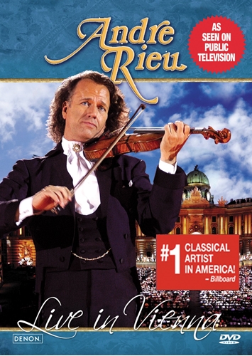 Picture of LIVE IN VIENNA (DVD) by RIEU,ANDRE