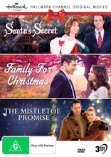 Picture of HALLMARK CHRISTMAS COLLECTION 10: SANTA'S SECRET (AKA CHRISTMAS AT CARTWRIGHTS) / FAMILY FOR CHRISTMAS / THE MISTLETOE PROMISE