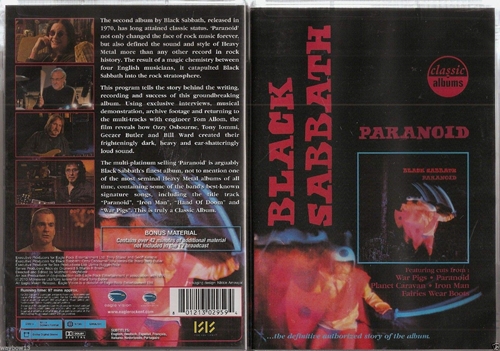 Picture of CLASSIC ALBUM-PARANOID(DVD by BLACK SABBATH