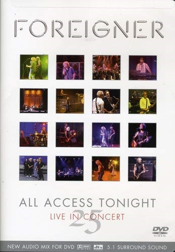 Picture of 25:ALL ACCESS TONIGHT-LIVE by FOREIGNER