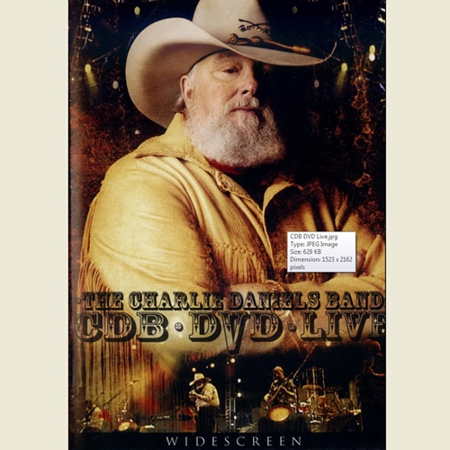 Picture of Cdb Dvd Live by Charlie Daniels Band