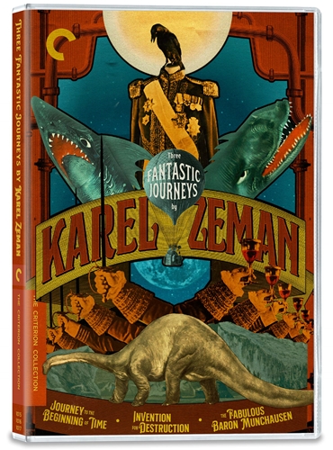 Picture of THREE FANTASTIC JOURNEYS BY KAREL ZEMAN DVD