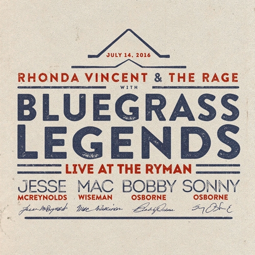 Picture of LIVE AT RYMAN(DVD) by VINCENT,RHONDA/BLUEGRASS L