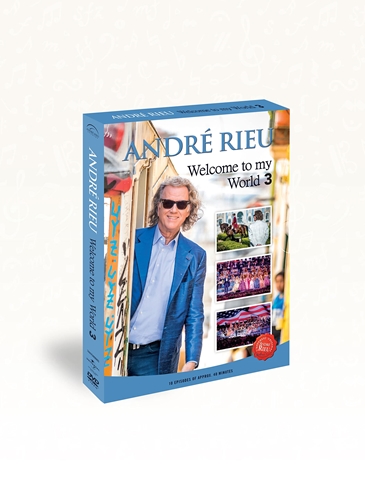 Picture of WELCOME TO MY WORLD 3(DVD) by RIEU,ANDRE/JOHANN STRAUSS