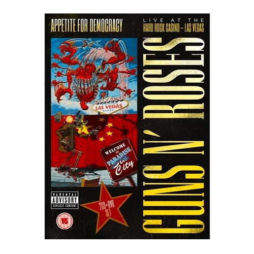 Picture of APPETITE FOR DEMOCRACY(DVD by GUNS N ROSES