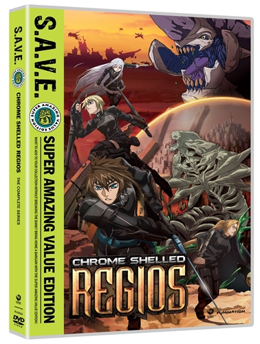 Picture of Chrome Shelled Regios Complete Series DVD S.A.V.E Edition