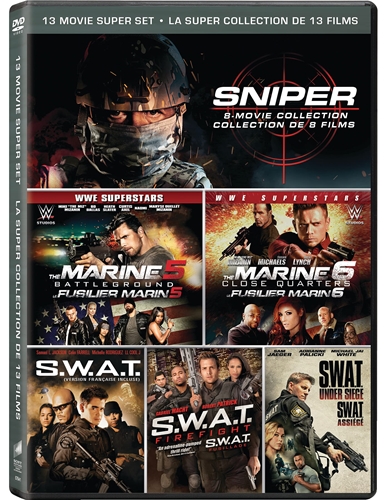 Picture of Sniper / S.W.A.T. / The Marine (13 MOVIE SUPER SET) (Bilingual) [DVD]