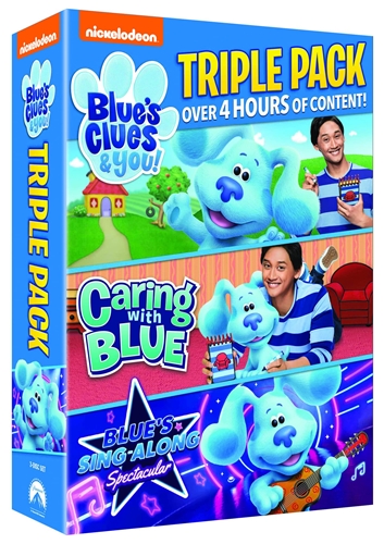 Picture of Blue's Clue’s & You! Triple Pack: Blue’s Clues/Caring with Blue/Sing-Along Spectacular [DVD]