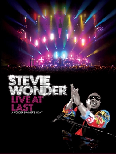 Picture of LIVE AT LAST (DVD) by WONDER,STEVIE